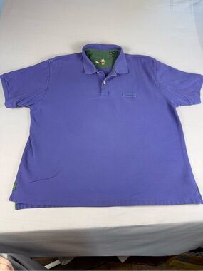 Orvis Purple Polo Shirt XXL Cotton Golf Fishing Casual Classic